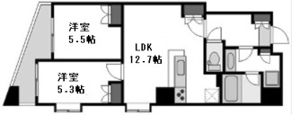 【間取り】 | クオリア恵比寿ウエスト | クオリア恵比寿ウエスト