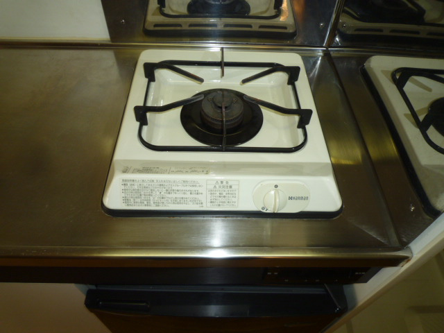 ブロードヒルⅡのキッチン|一口コンロ