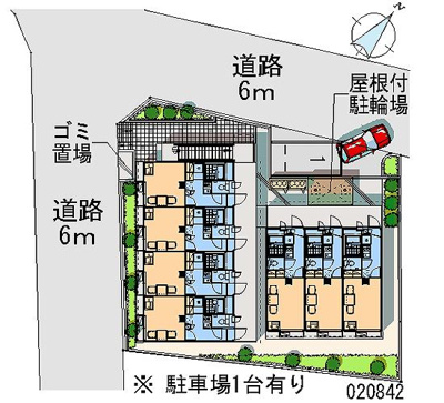 【区画図】 | 青葉 | 敷地内にゴミ置き場あります。
