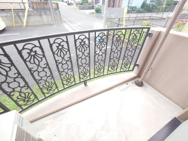 ヒーロー1番館のバルコニー