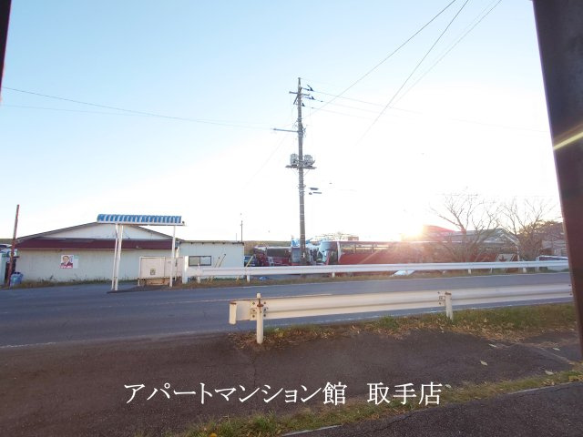 フラット青柳の展望