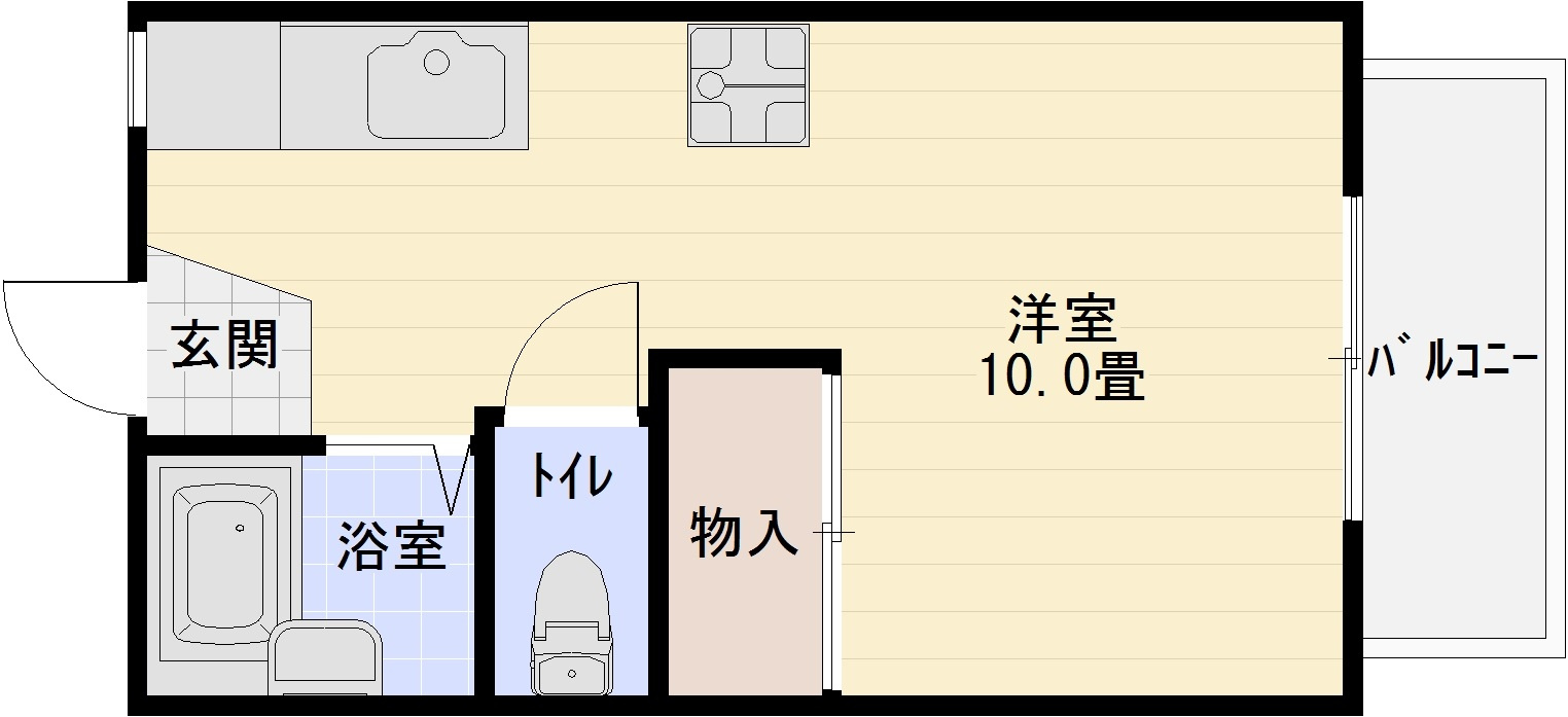 メルヘンハイツの間取り