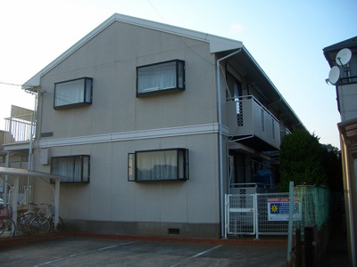 【外観】 | サンハイツ夏見 | サンハイツ夏見　軽量鉄骨造２階建