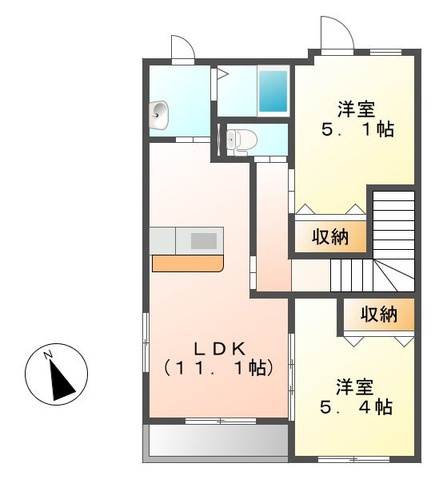 キンモクセイの間取り