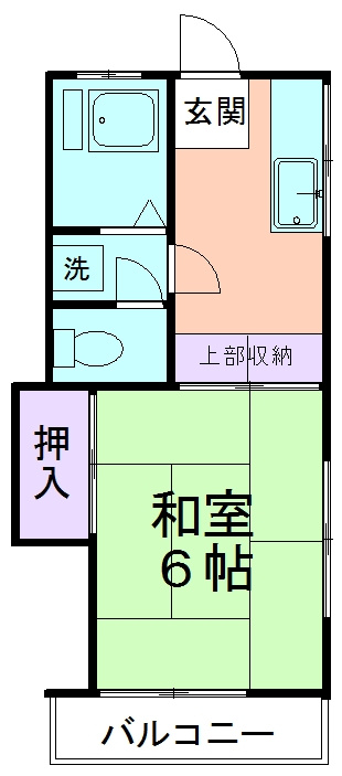 コーポ芳光の間取り