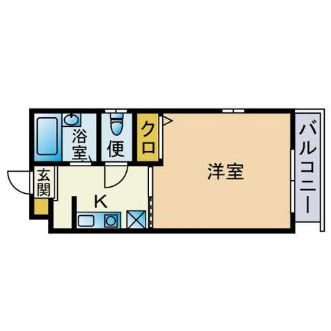 【間取り】 | クイーン・ライフ女学院前