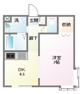 ハウスＦＪの間取り