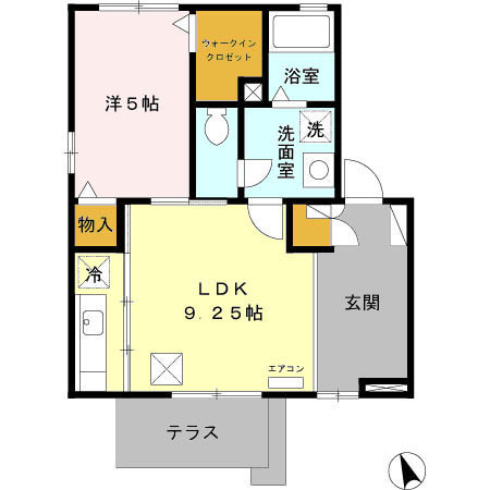 【間取り】 | アミティエＭ | 『アミティエＭ』