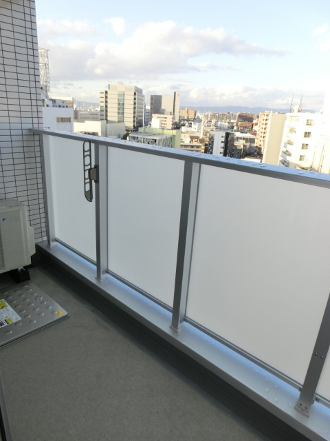大幸ロイヤルA3のバルコニー|日当たりよく、洗濯物も乾きやすい。