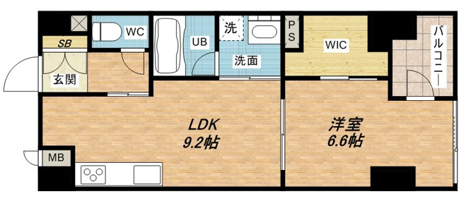 【間取り】 | アーデンタワー北堀江