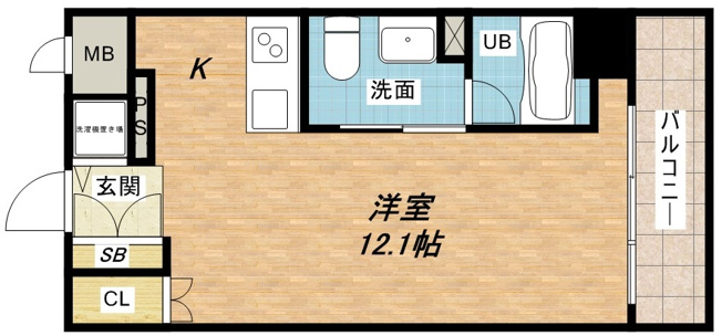 【間取り】 | アーデンタワー南堀江