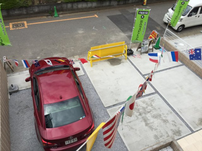 【駐車場】 | さいたま市緑区松木3丁目　新築分譲住宅全2棟　カースペース並列3台　敷地広々44坪　南西６M公道 | 並列3台