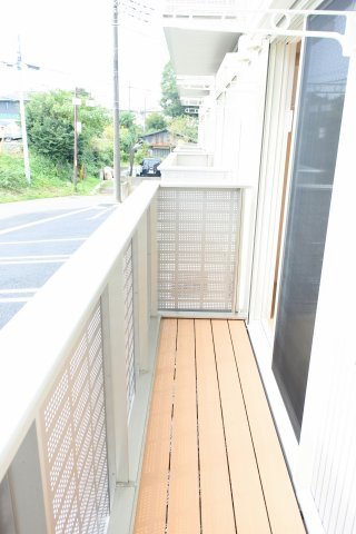 ステアヒルズⅡのバルコニー