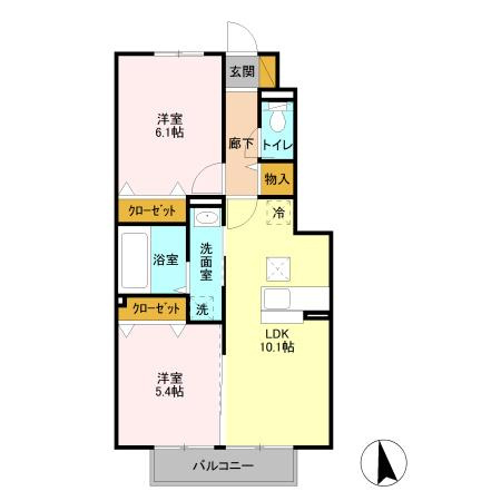 ステアヒルズⅡの間取り