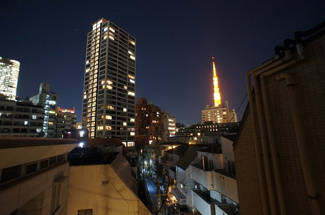 【展望】 | 屋上からの夜景です。