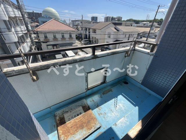 フォレスト明石のバルコニー