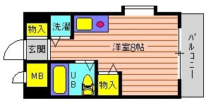 フォレスト明石の間取り