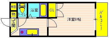 サンシャビルの間取り
