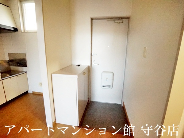 ヴィラ新守谷の玄関