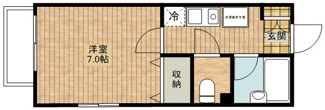 【間取り】 | フォンテーヌ21