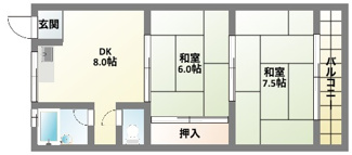 【間取り】 | 赤浦永沢ビル | 間取り
