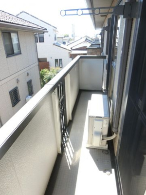 【バルコニー】 | ラビウスコートA | ☆同タイプお写真です☆