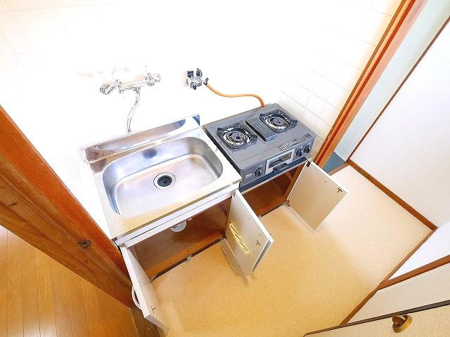 グリーンハイツⅠ（九条町）のキッチン|キッチンです