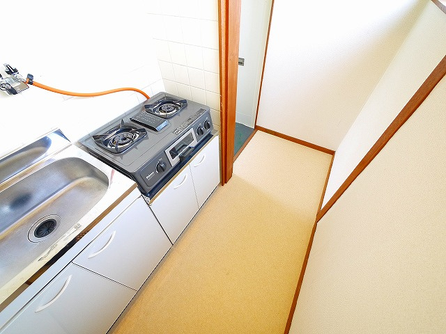 グリーンハイツⅠ（九条町）のキッチン|きれいなキッチンです