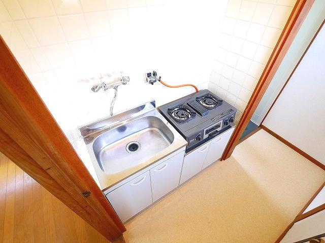 グリーンハイツⅠ（九条町）のキッチン|キッチンでお料理をお楽しみください