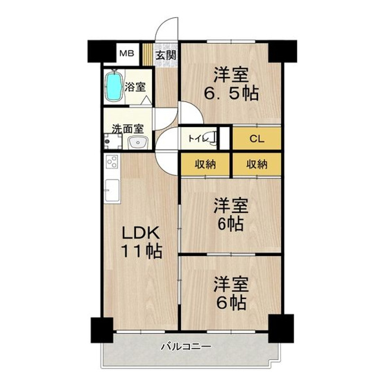 【間取り】 | グレースマンション藤