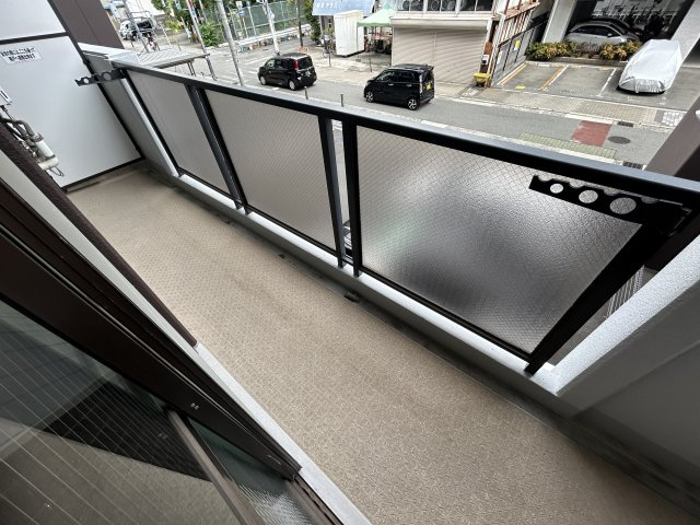 パークロッジのバルコニー