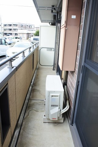 セルブランドS棟のバルコニー