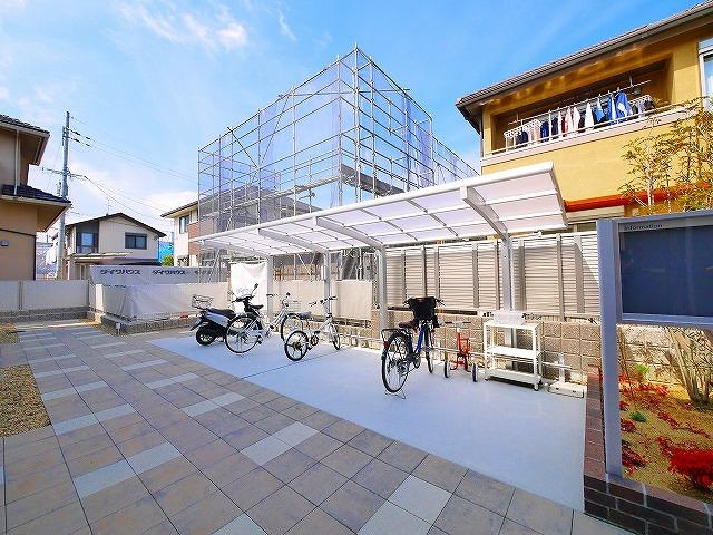 コージーコートＡ（三笠）のその他共用部分|自転車置き場