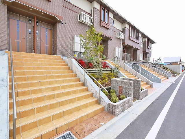 サンリットＡのエントランス