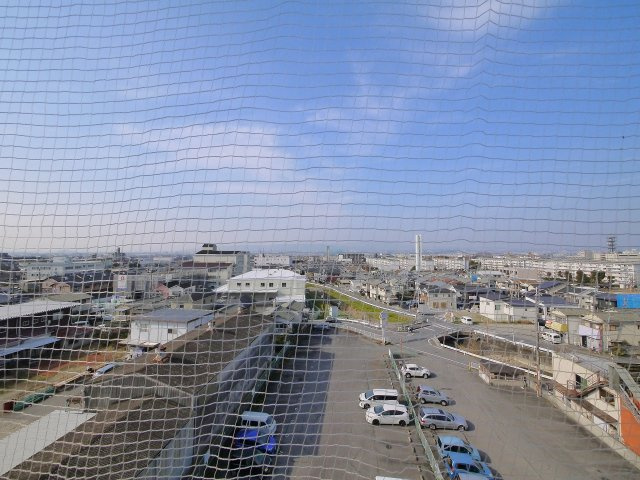 サンプラザ南京終の展望|7階からの眺めです