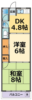 【間取り】 | シティハイツ甲子園(甲子園駅・南甲子園小・鳴尾中学校区) | シティハイツ甲子園