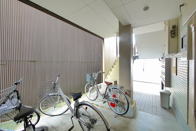 コーポ諏訪柳町のその他共用部分|駐輪場です