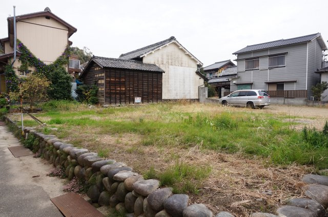 常滑市樽水町　売地の外観