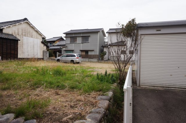 常滑市樽水町　売地の外観