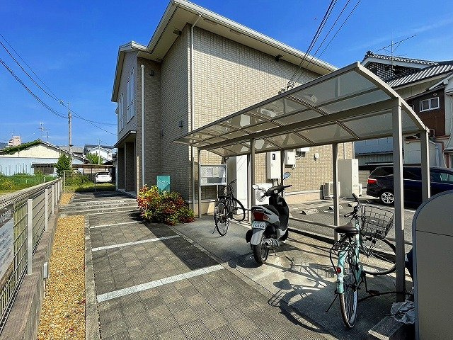 Ｇ-フォレストのその他共用部分|駐輪場になります。