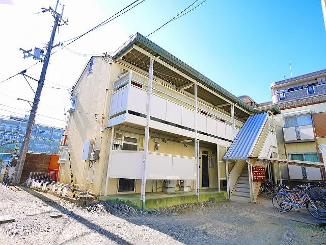 吉田ハイツⅡの外観|外観は落ち着いています