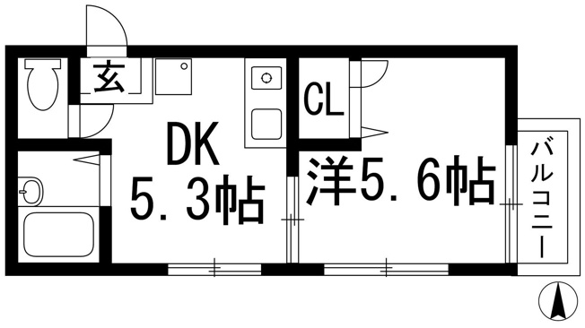 【間取り】 | ガーデンハウス宝塚B棟