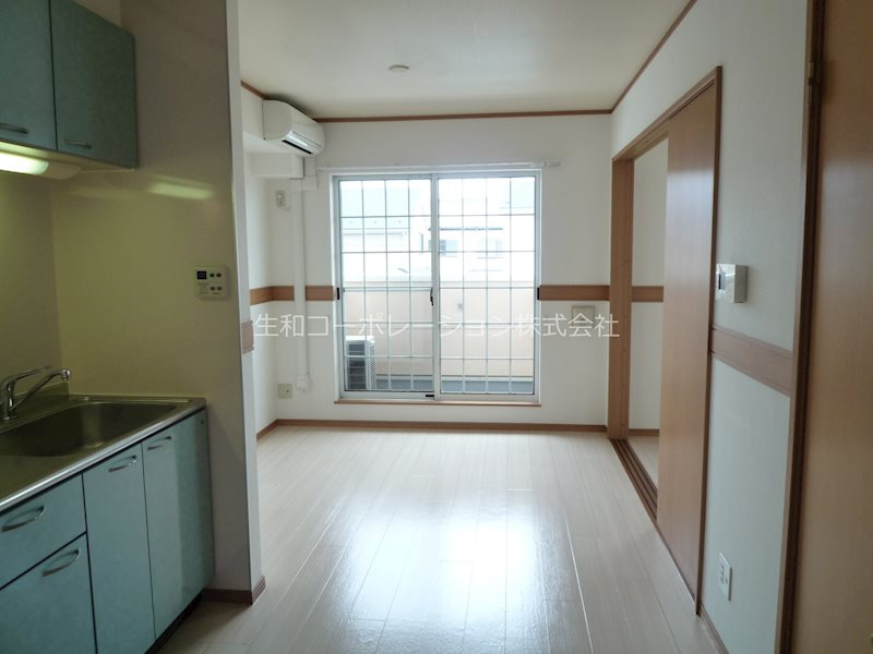 アジュールＡの居間・リビング|おしゃれな居間です