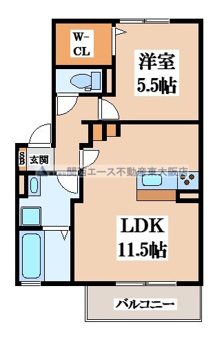 【間取り】 | ディアコートN（ディアコートエヌ）