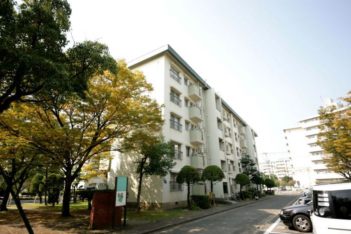 西公園下住宅４号棟　の外観|西公園下住宅４号棟（2LDK）　外観