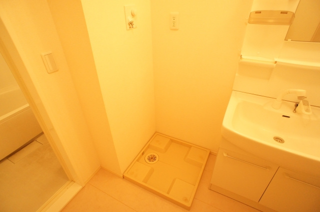 メゾンブロンシュの洗面所|★室内洗濯機置場