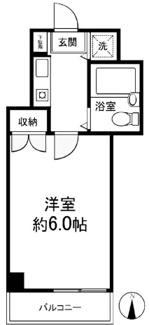 【間取り】 | サンセール広尾 | サンセール広尾