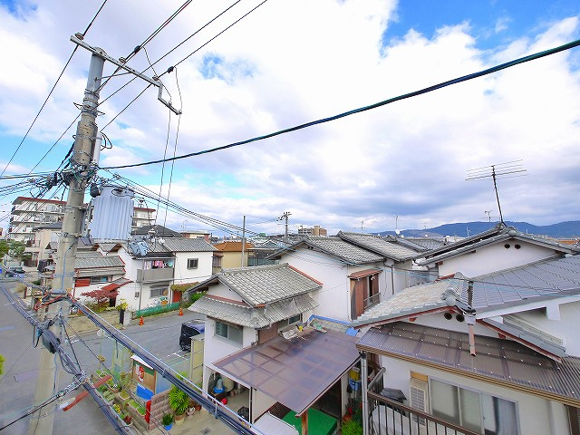 四条大路住戸付き事務所の展望