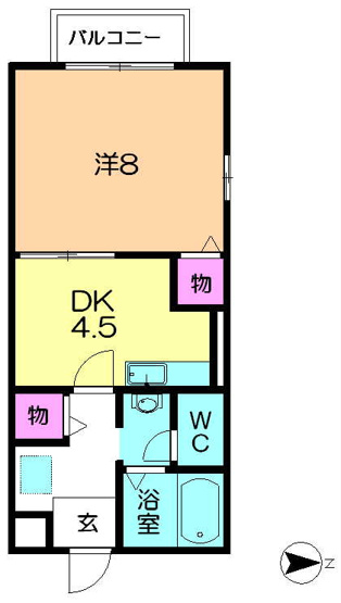 【間取り】 | エスポワール中山