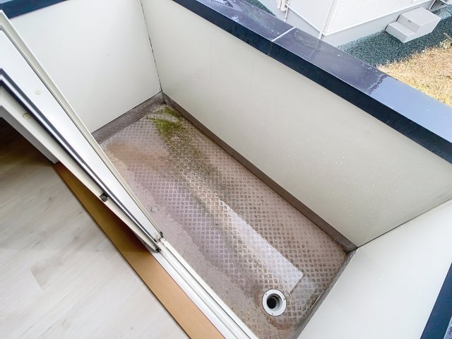 カーサピュアのバルコニー